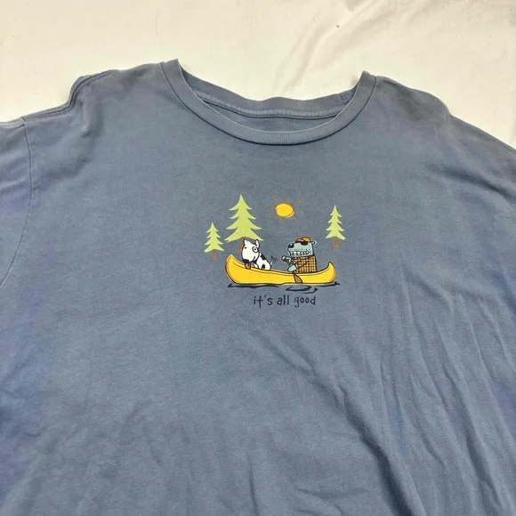 PositiviTees Unisex Maine Wildlife T Shirt Graphic Print Short Sleeve 2XL - Picture 2 of 6